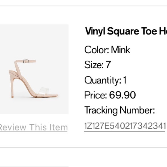 Express Mink heels! Size 7 - Picture 8 of 8